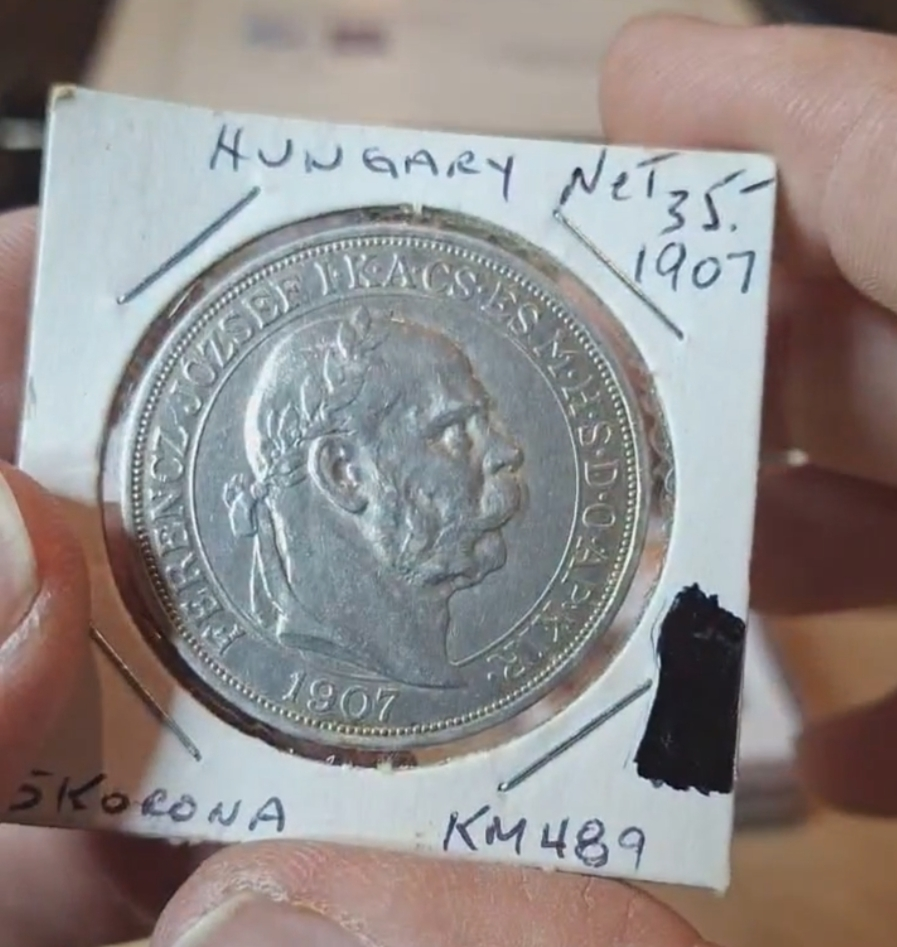 1907-Hungary-5-Korona