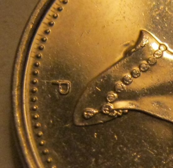 2001-P-5-Cent-Die-Break