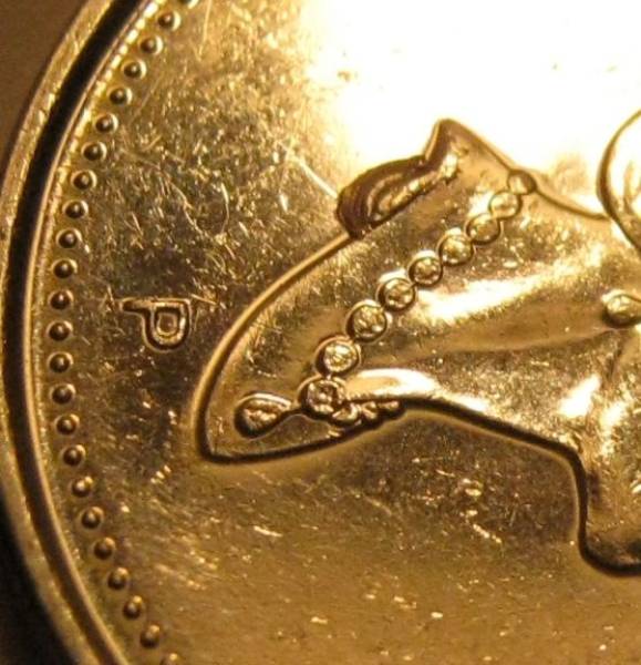 2001-P-5-Cent-Die-Break
