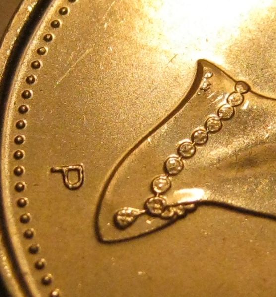 2001-P-5-Cent-Die-Break