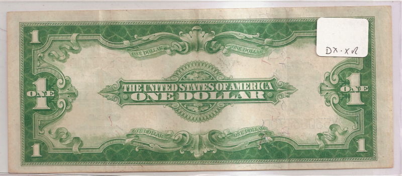 1923-$1.00-Silver-Certificate-Note
