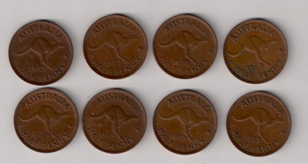 1953-A-Half-Penny