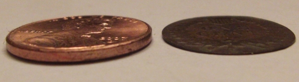 1902-Indian-Head-Cent-On-Venezuelan-?-Planchet