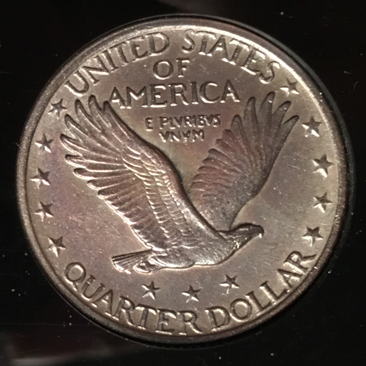 1919-Standing-Lib-Quarter-For-Grade-And-Consideration