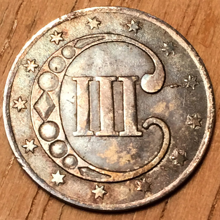 1852-Three-Cent-Silver--For-Grade-And-Opinions