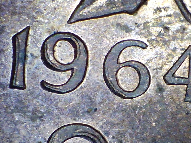 1964---Double-/-Triple-Struck-Off-Center?