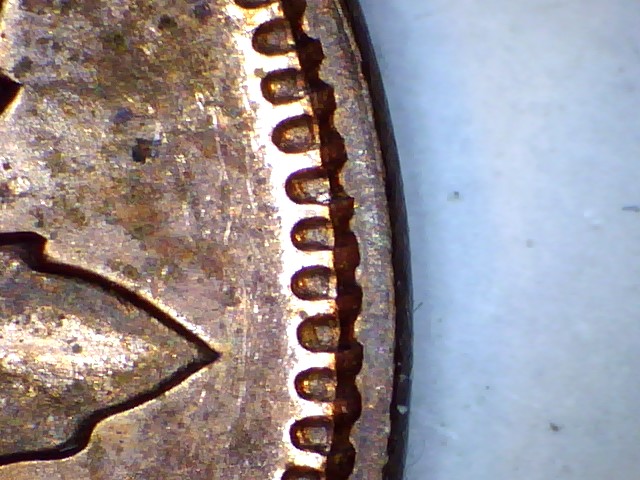 1964---Double-/-Triple-Struck-Off-Center?