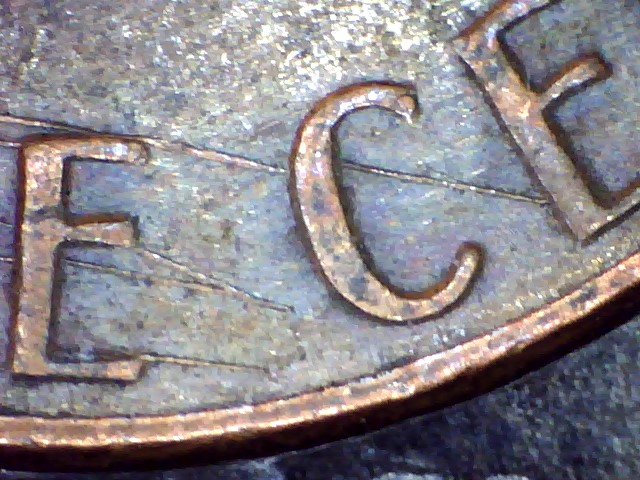 1984-Cent--Over-Polished-/-Rotated-Die
