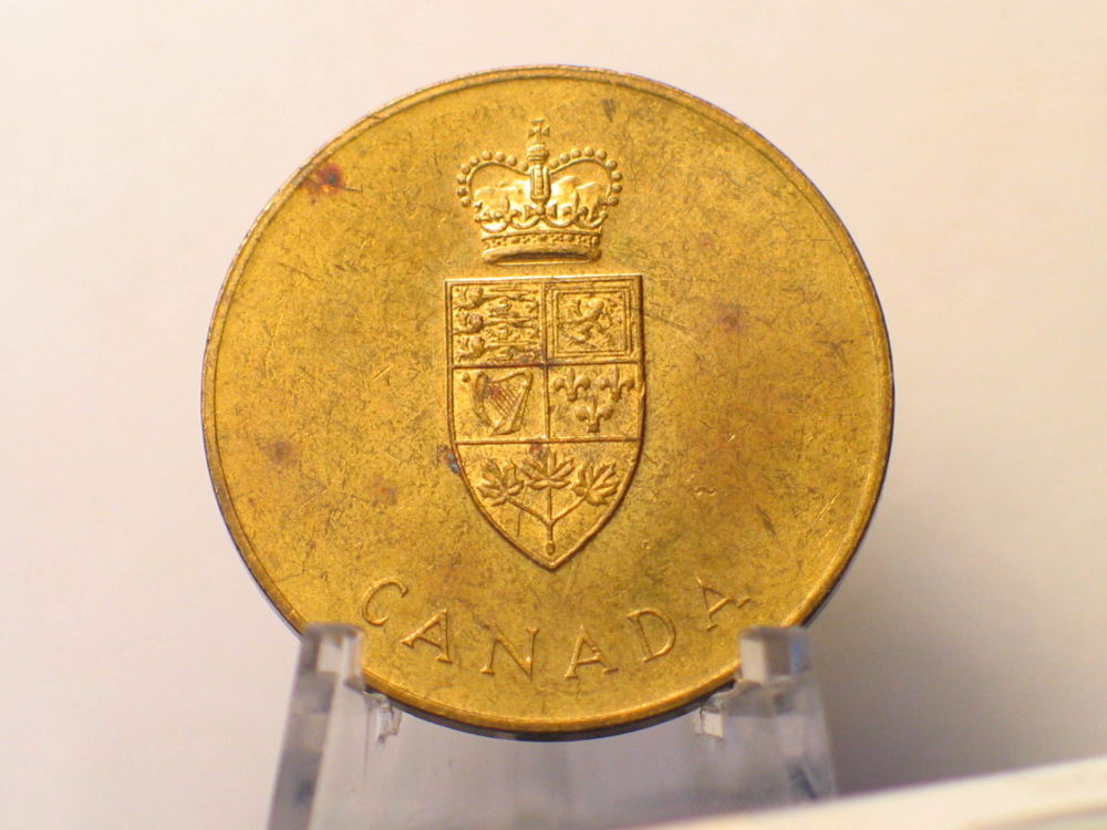 1867-1967-Confederation-Canada-Token---Doubled