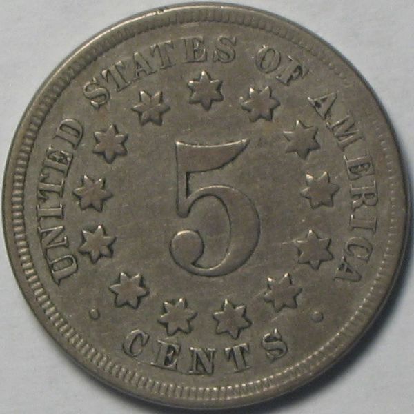 Coin-Of-The-Night----1867-Shield-Nickel-No-Rays