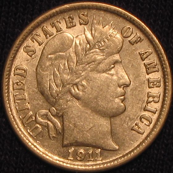 Coin-Of-The-Night----1911-D-Barber-Dime