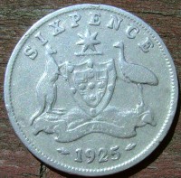 Value-Of-1925-Australian-Sixpence