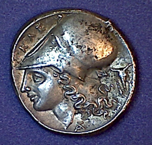 Philip-V-&-Perseus-Beat-Up-Small-Coin,-Sparkling-Big-History