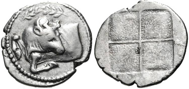 Prison-Coin-#1-=>-1st-Of-15-Coins-Akanthos-Bull-Tetro