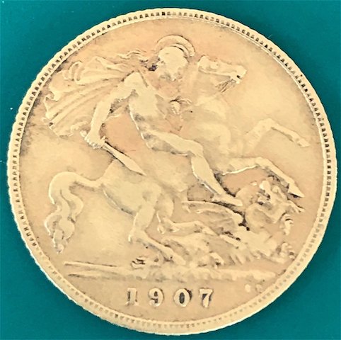 Small-Gold-Coin,-1907-Edward-VII