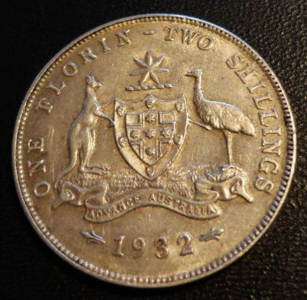 1932-Florin-AU-50-?