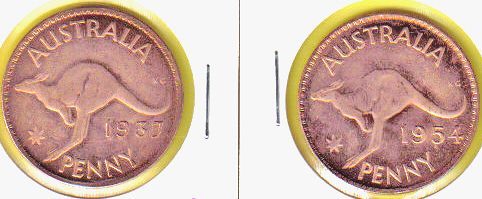 1937-And-1954-Pennies