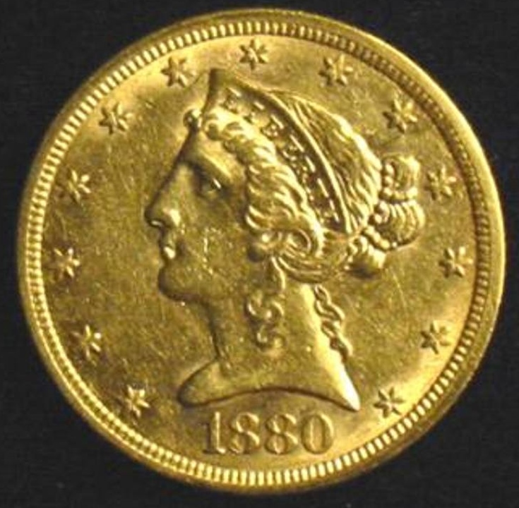 1880-Five-Dollar-Gold-Coin