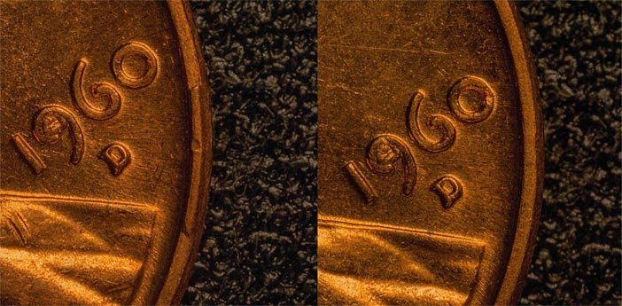 1960-D-Cent-Rim-Cud-Before-And-After