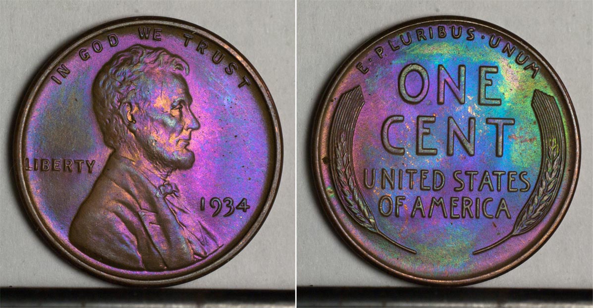 Bag-Toned-1959-Cents