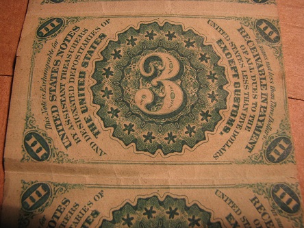 1863-5-Cents-Fractional-Currency-Sheet-Of-5