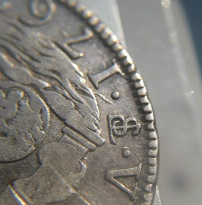 1767-Potosti-2-Reales-Missing-3RD-Dot!