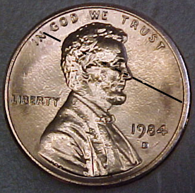 Die-Gouge-On-A-1984-D-Lincoln-Cent