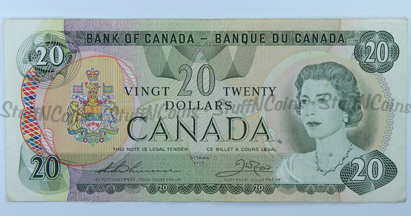 Canada-$20-Bank-Note-1979-Cbn-Or-Babn?