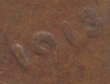 1013,1913-Wear?-Wheat-Cent