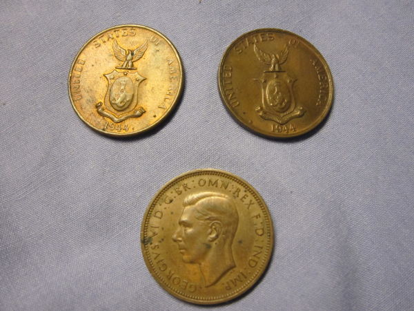 1944-Phillipine-Penny-And-Half-Penny