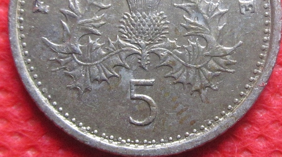 Errors-On-5-Pence-1992,--Complete-Steps-Dime-2014
