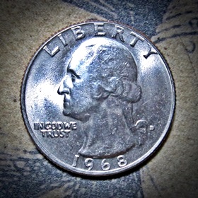 1968-Quarter-Pristine-For-Grading?