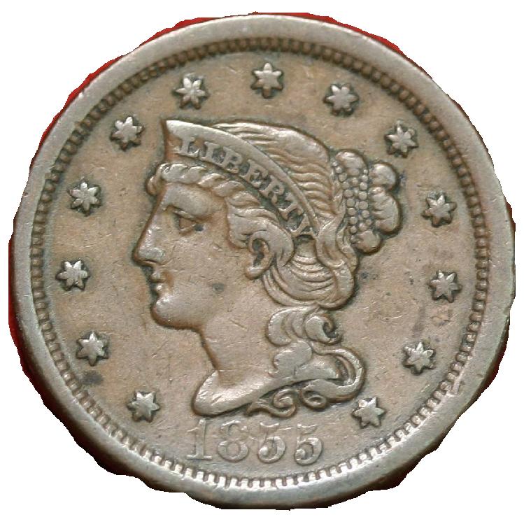 1851-And-1855-Large-Cents