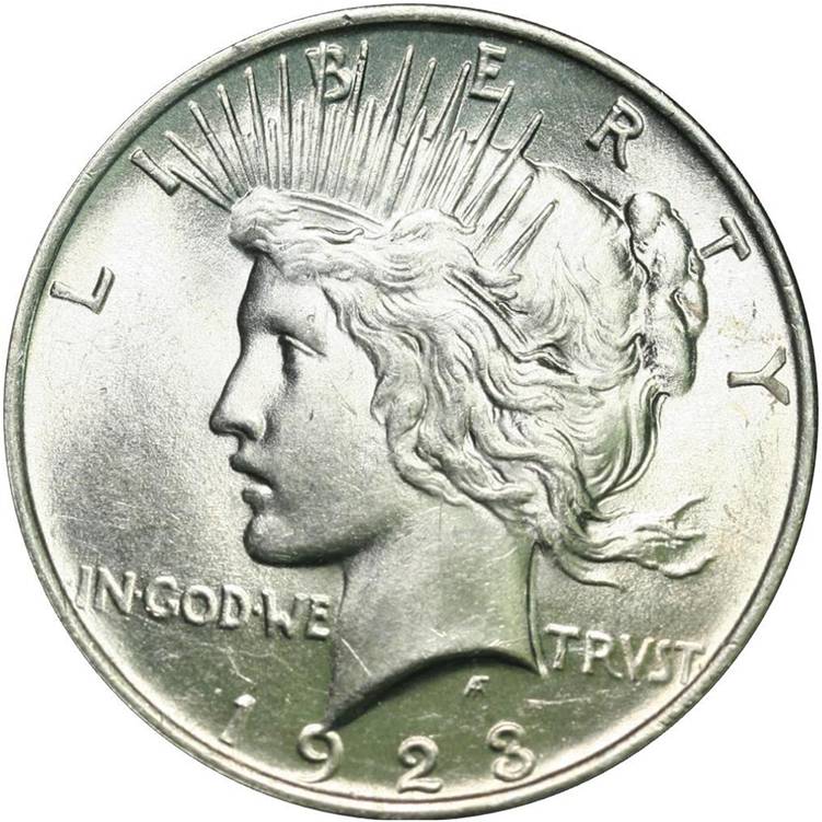 1923-Peace-Dollar