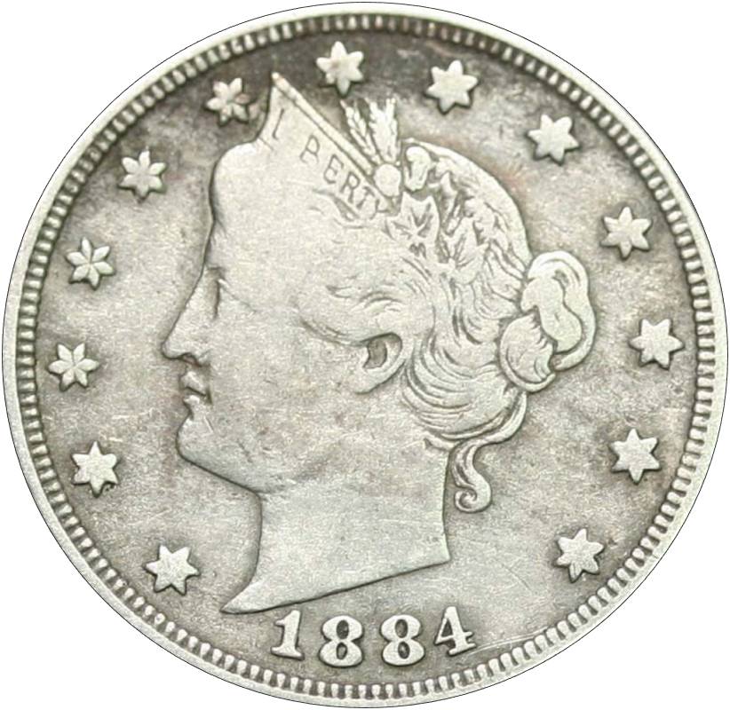 1884-V-Nickel