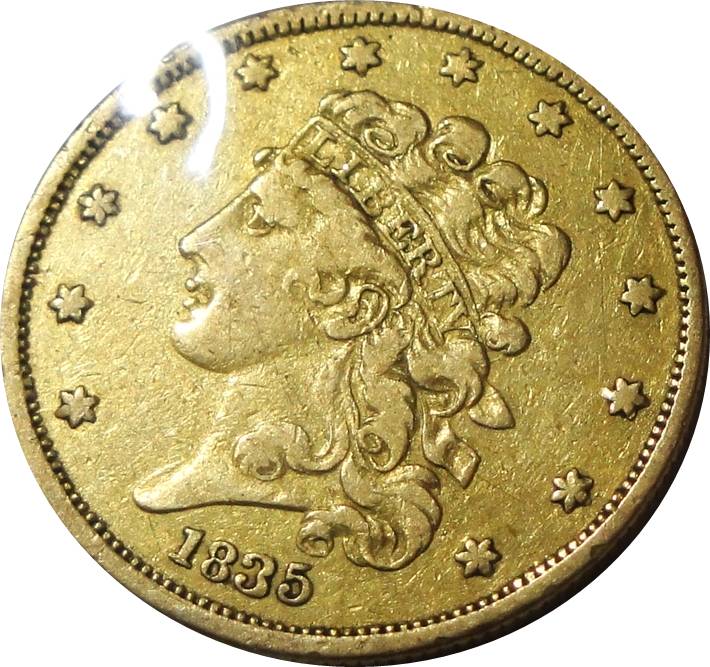 1835-Half-Eagle