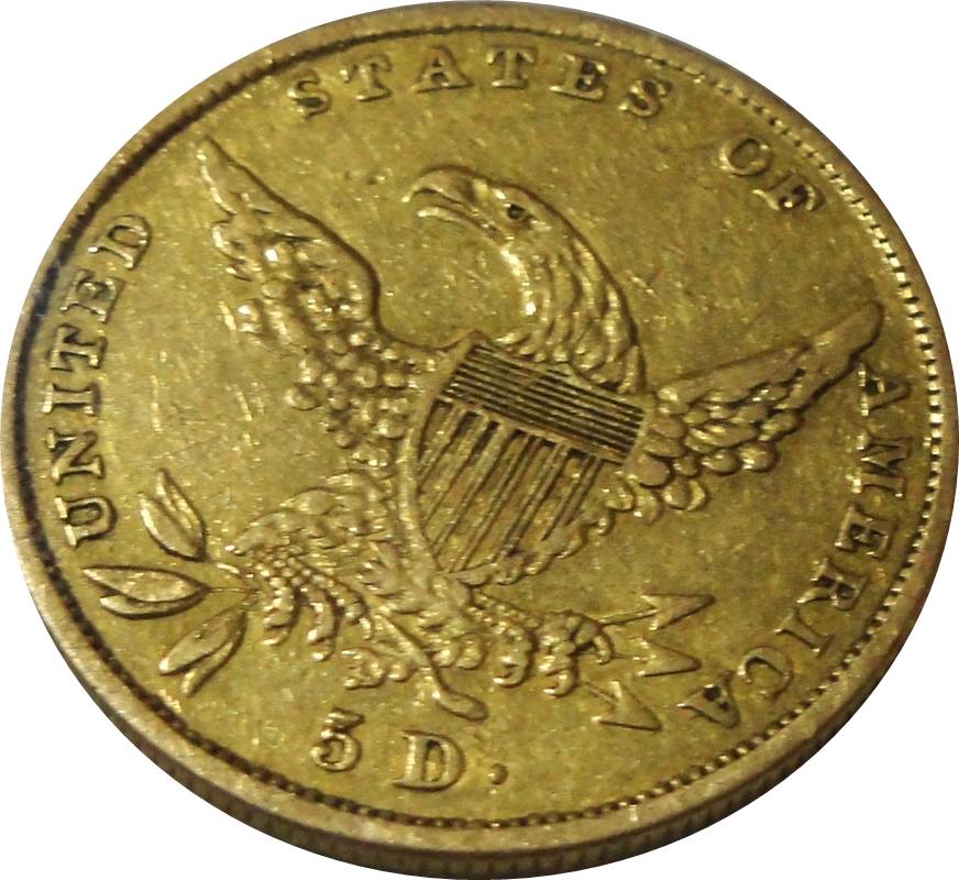 1835-Half-Eagle