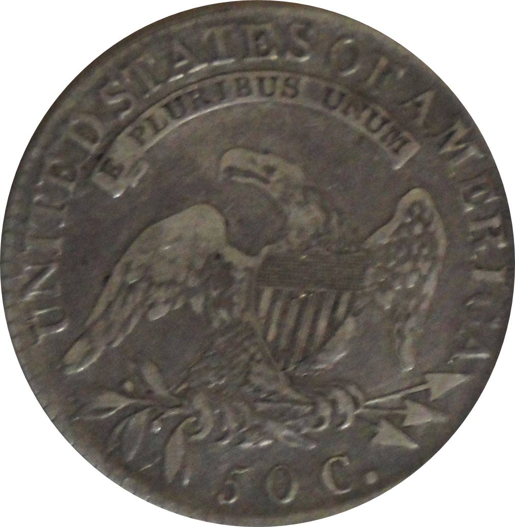 1818-Bust-Half