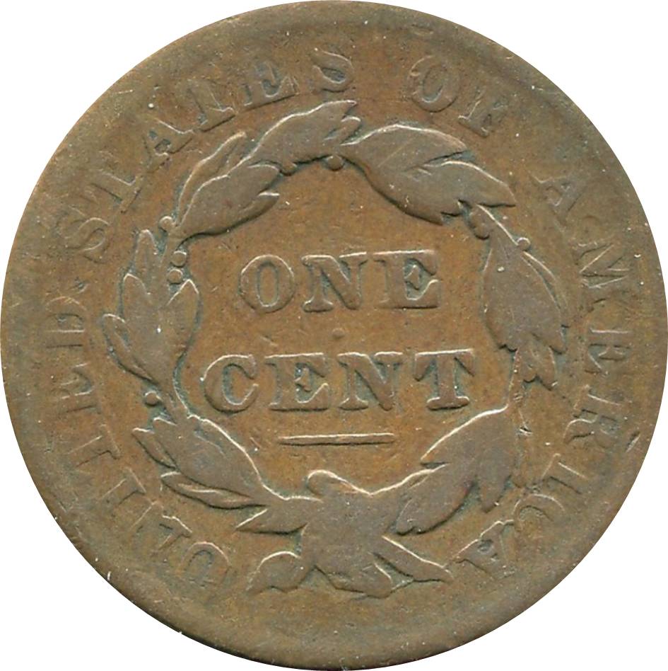 1831,1833,1838---Coronet-Cent-Lot