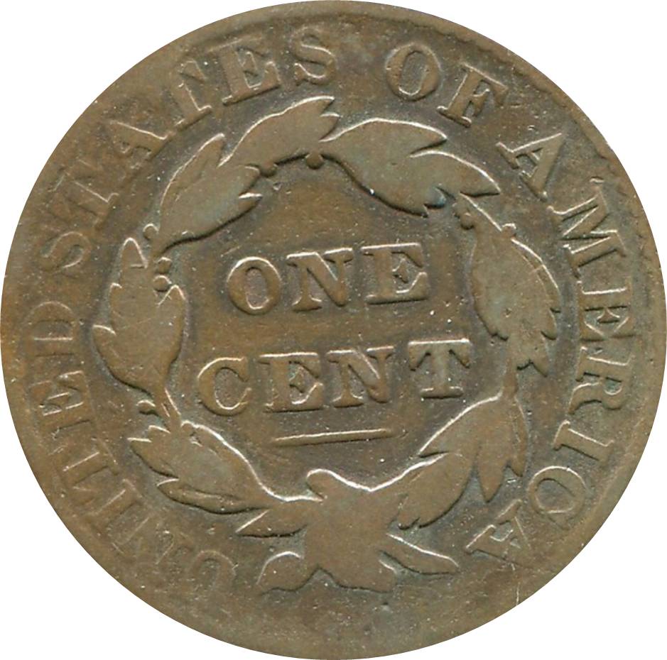 1831,1833,1838---Coronet-Cent-Lot