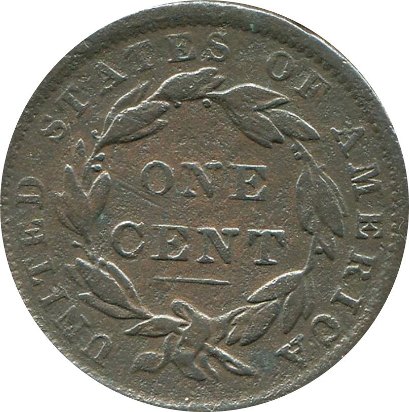 1831,1833,1838---Coronet-Cent-Lot
