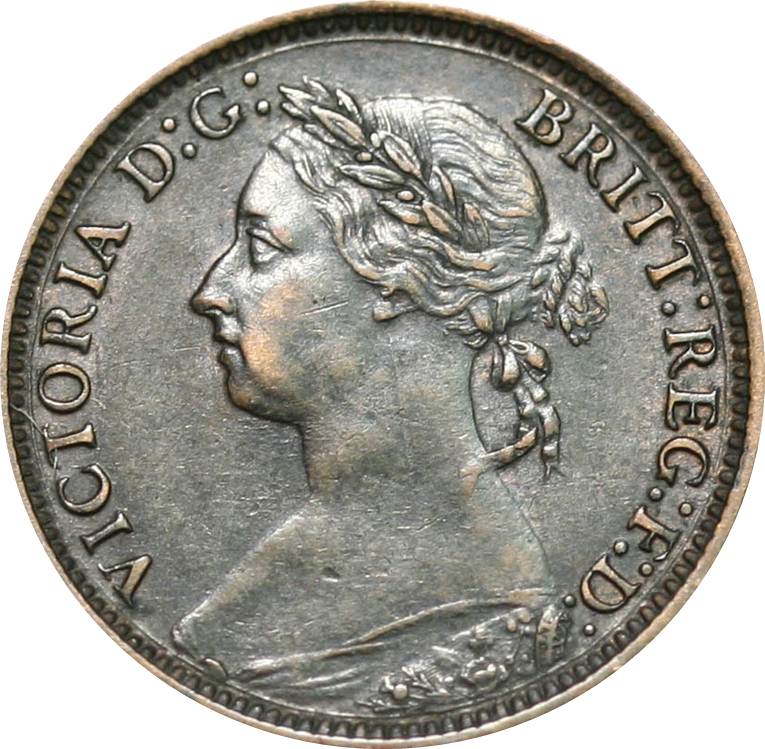 1881-H-Farthing