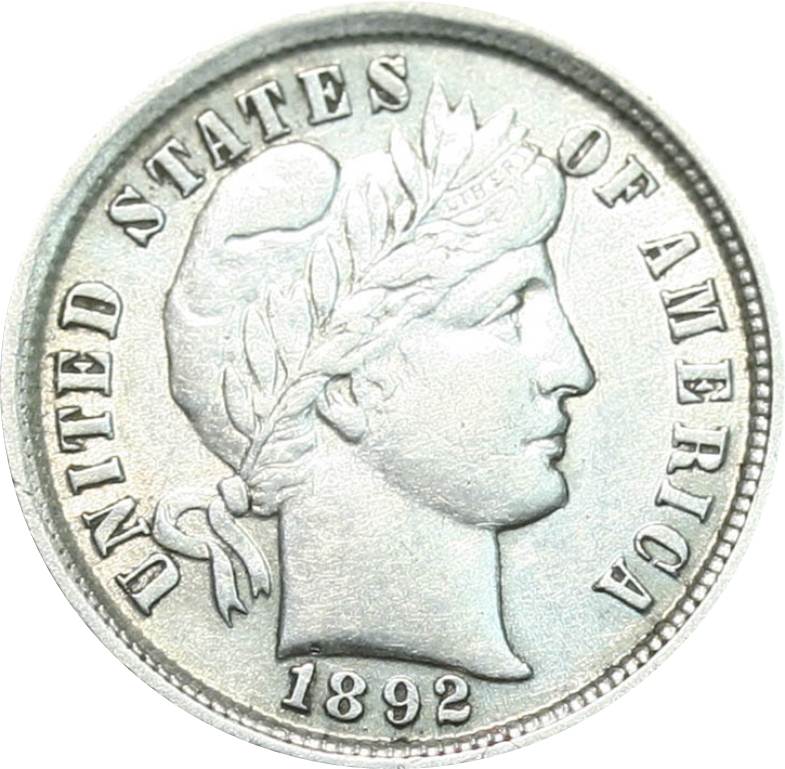 1892-Barber-Dime-For-Grading-And-Valuing