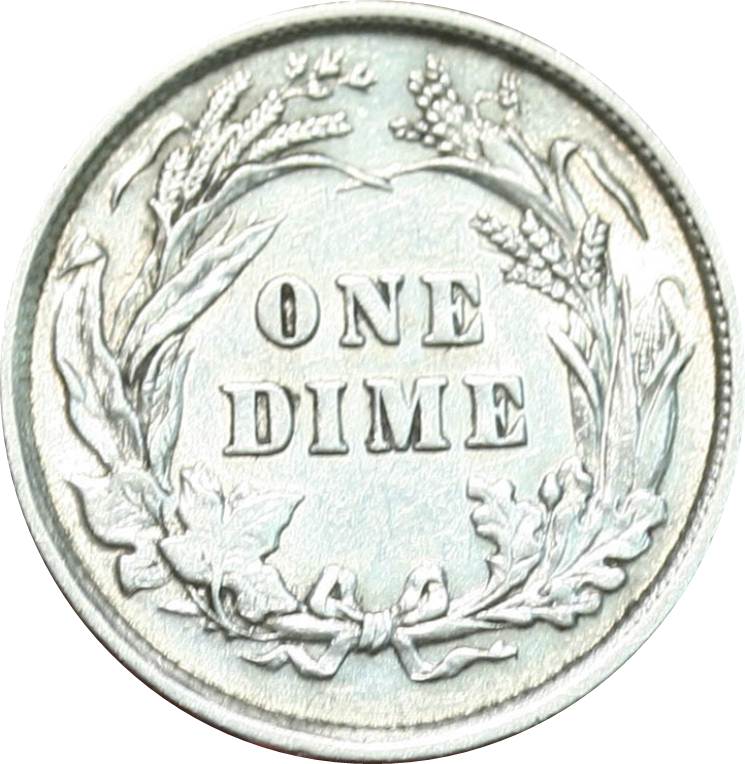 1892-Barber-Dime-For-Grading-And-Valuing