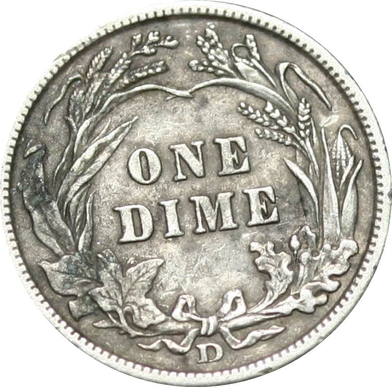 1908-D-Barber-Dime