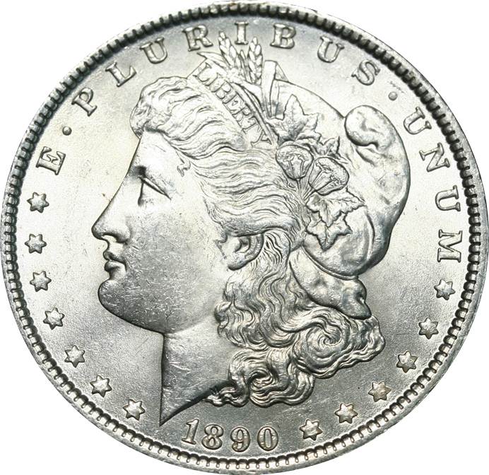 1890-Morgan-Dollar