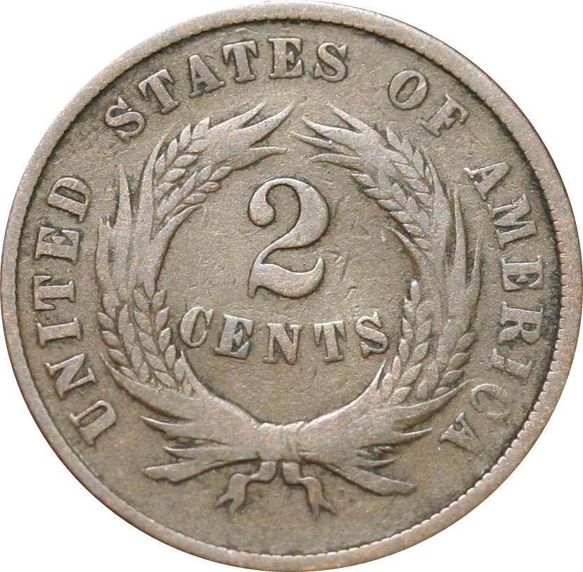 1869-Two-Cents
