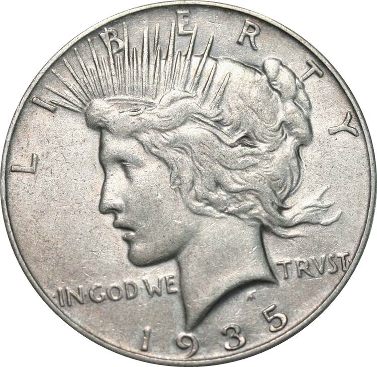 1935-Peace-Dollar