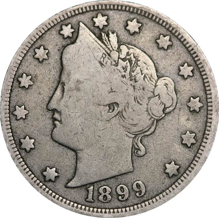 1899-Liberty-V-Nickel
