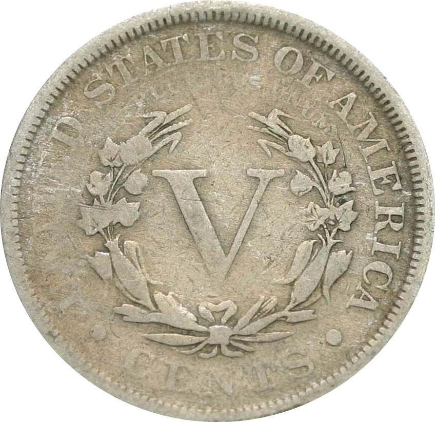1889-Liberty-V-Nickel